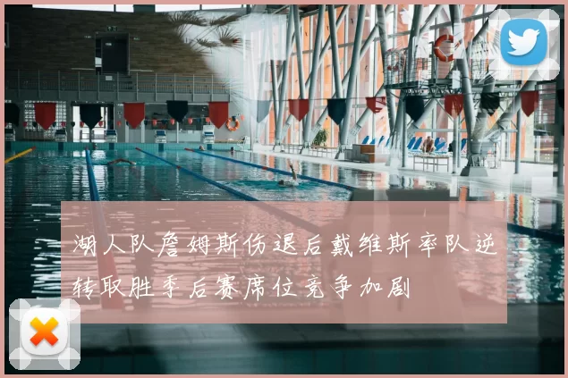 湖人队詹姆斯伤退后戴维斯率队逆转取胜季后赛席位竞争加剧